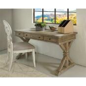 Clinton Hill Round Back Leather Desk Chair