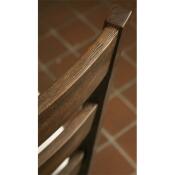 Perspectives Wood Back Upholstered Desk Chair - Image 6