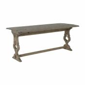 Burnette Console Table-Natural Antique