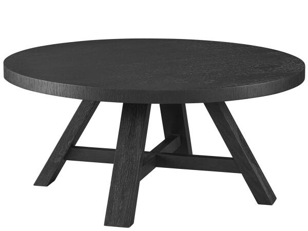 Modern Farmhouse Round Cocktail Table U011F818 - Image 2