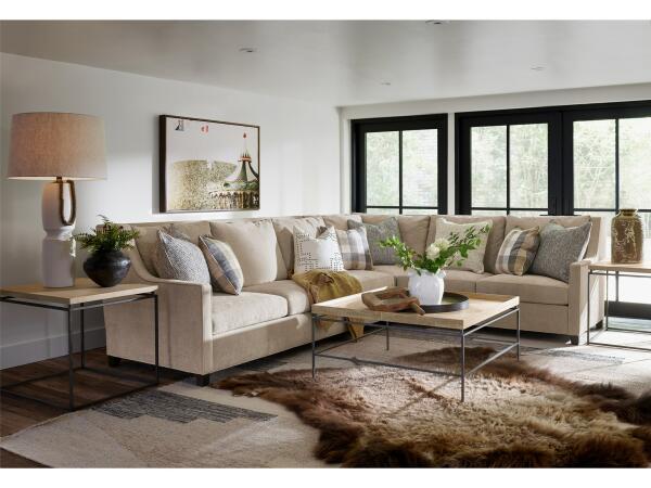 Modern Farmhouse End Table Rustic Natural Oak - Image 3