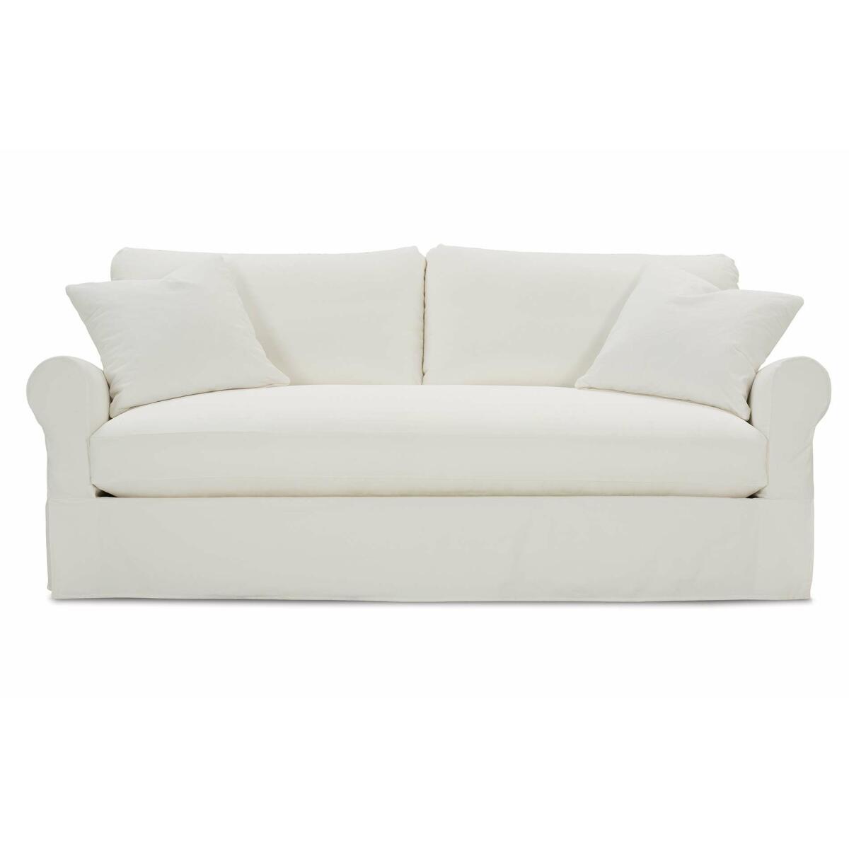 Aberdeen Bench Cushion Slipcover Sofa Sofas Customizable