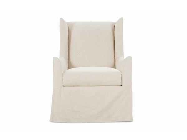 Ellory Slipcover Swivel Glider Chairs Customizable