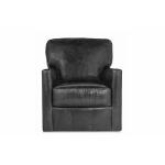 Evan Leather Swivel Chair
