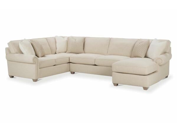Moreau Slipcover Sectional Sectionals Customizable