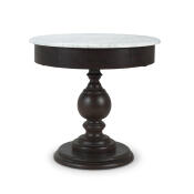 Gloucester End Table w/ Drawer & Marble Top