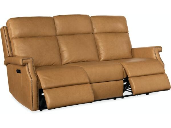 Vaughn Zero Gravity Sofa With Power Headrest Sofas Hooker Furniture