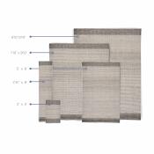 Tribal Stripe Stone Rug - Image 3