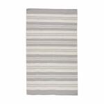 Vintage Stripe Pewter Rug