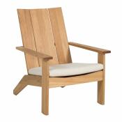 Ashland Teak Adirondack Oyster Teak