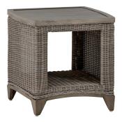 Astoria Woven End Table Oyster