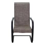 Portside Aluminum Spring Chair Wicker Seat - Image 3