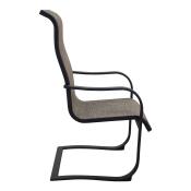 Portside Aluminum Spring Chair Wicker Seat - Image 2