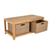 Chesapeake Storage Coffee Table Natural Teak - Image 3