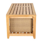 Chesapeake Storage Coffee Table Natural Teak - Image 6