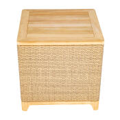 Chesapeake Storage End Table Natural Teak - Image 4