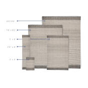 Vintage Stripe Midnight Rug - Image 2