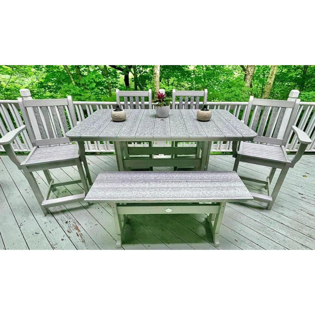 36″ x 60″ Table Bar Height Outdoor Tables Customizable