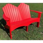 4' Adirondack Love Seat