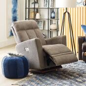 Ezra Power Rocking Recliner w/ Headrest - Image 2