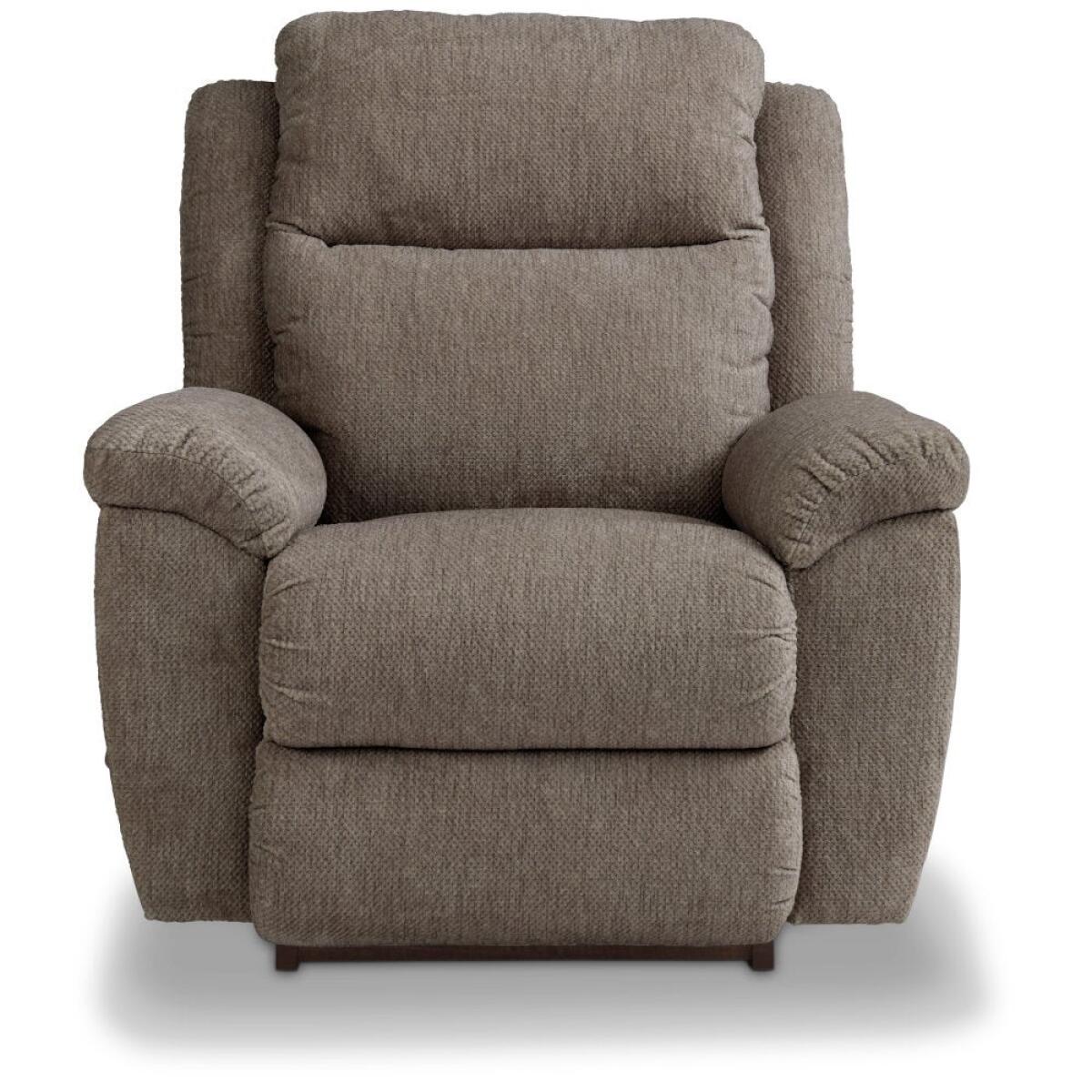 Joel Power Rocking Recliner w/ Head Rest Recliners Customizable