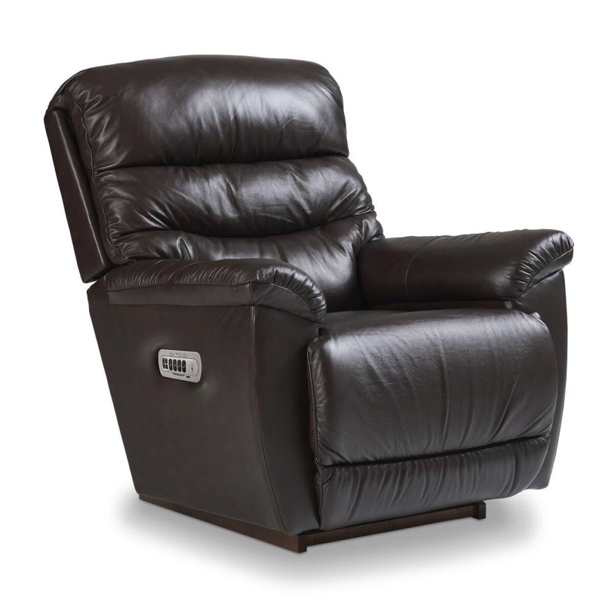 Joshua Power Rocking Recliner w/Headrest and Lumba Recliners Customizable