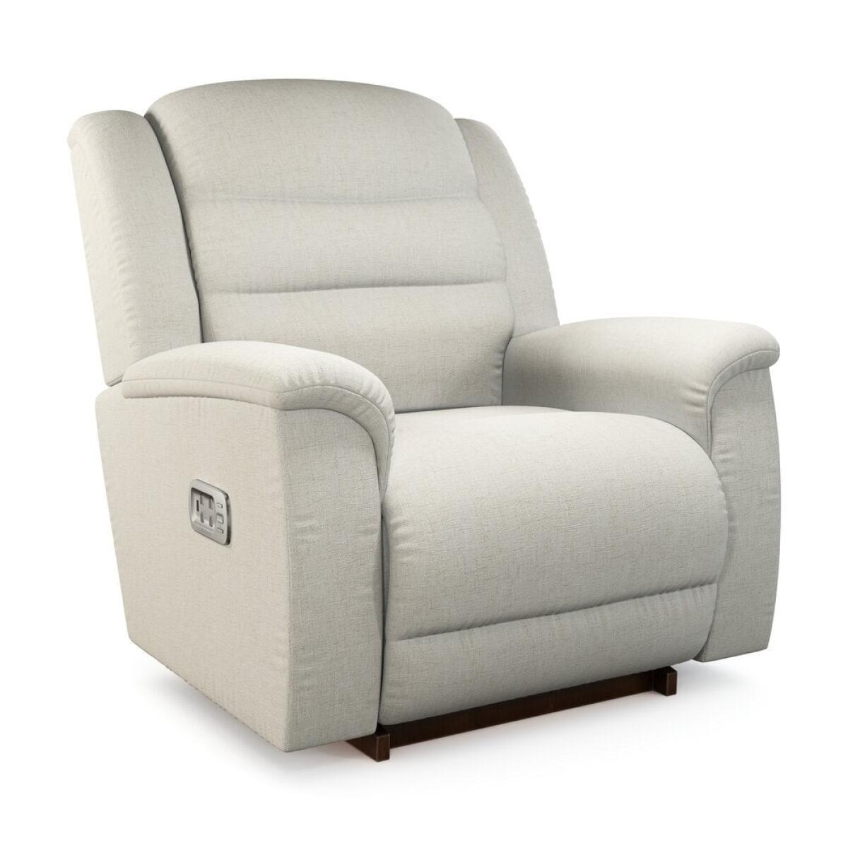 Redwood Power Rocking Recliner w/ Head Rest and Lumbar Recliners Customizable