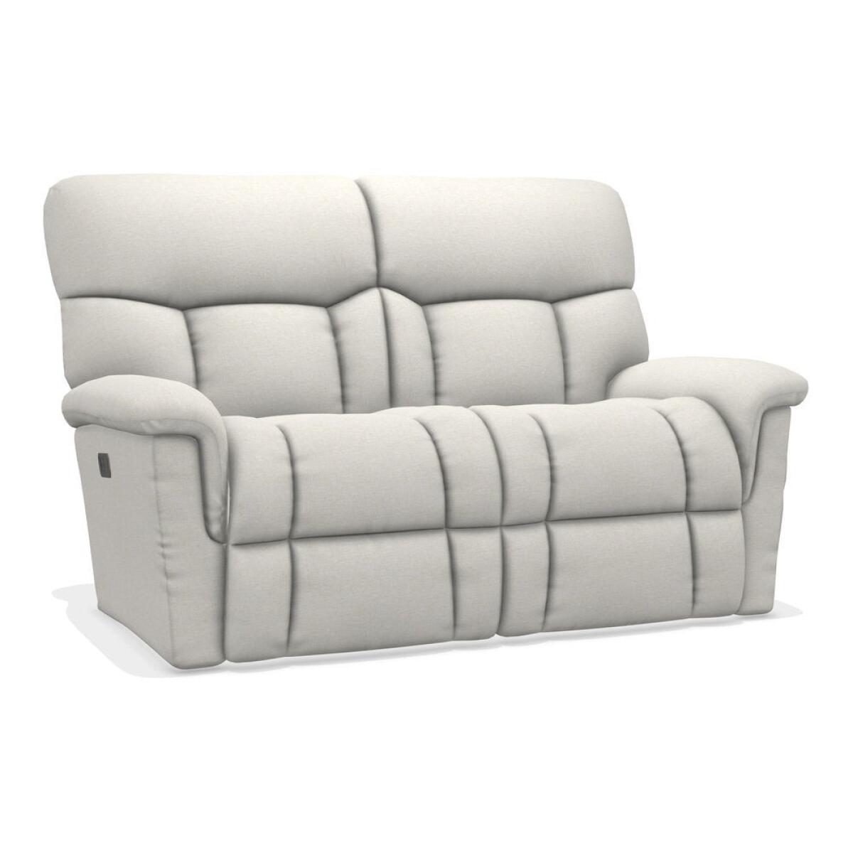 Mateo Power Wall Reclining Loveseat w/ Headrest & Lumbar Loveseats Customizable