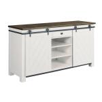 Junction Shiplap Sliding Door Media Console