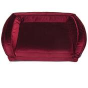 Duchess Fold Out Sofa, Merlot - Image 2