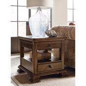 Portolone Rectangular End Table with Drawer - Image 2
