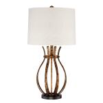 Strapped Metal Table Lamp