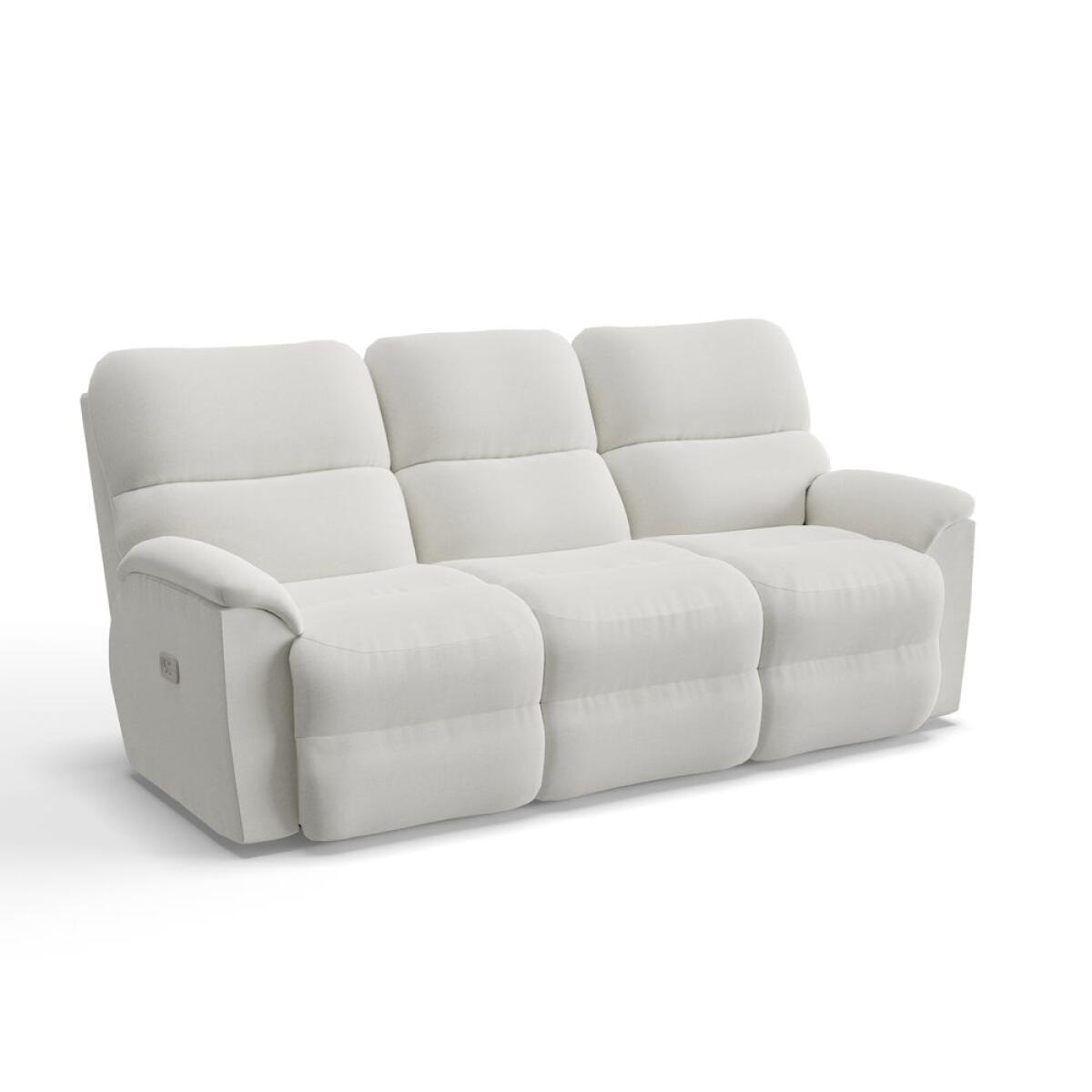 Brooks Power Reclining Sofa w/ Headrest & Lumbar Sofas Customizable