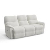 Brooks Power Reclining Sofa w/ Headrest & Lumbar Sofas Customizable