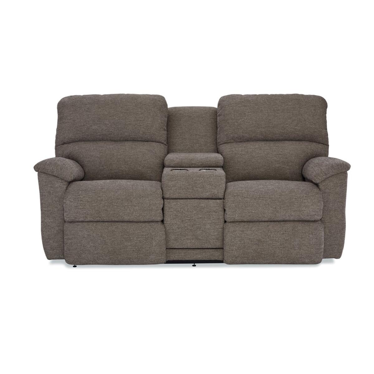 Brooks Power Reclining Sofa w/ Console Headrest & Lumbar Loveseats Customizable
