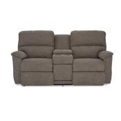 Brooks Power Reclining Sofa w/ Console Headrest & Lumbar Loveseats Customizable