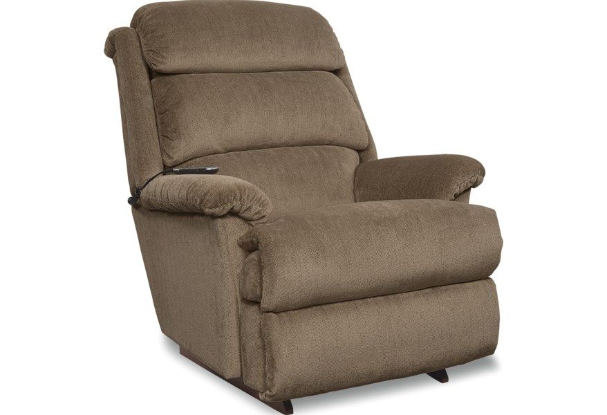 Astor Power Rocking Recliner w/ Head Rest & Lumbar - Image 2