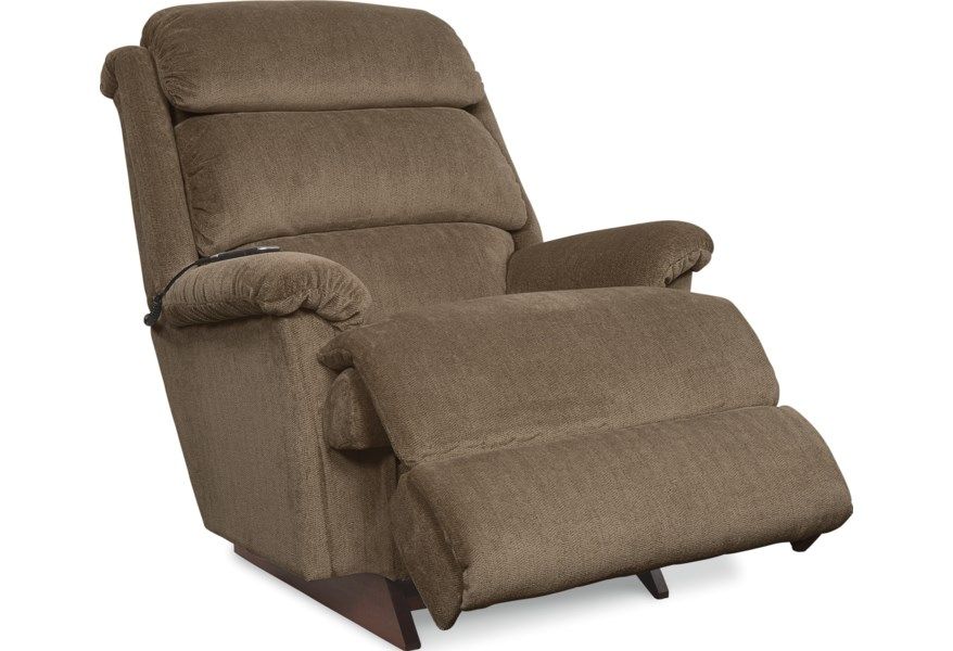 Astor Power Rocking Recliner w/ Head Rest & Lumbar - Image 3