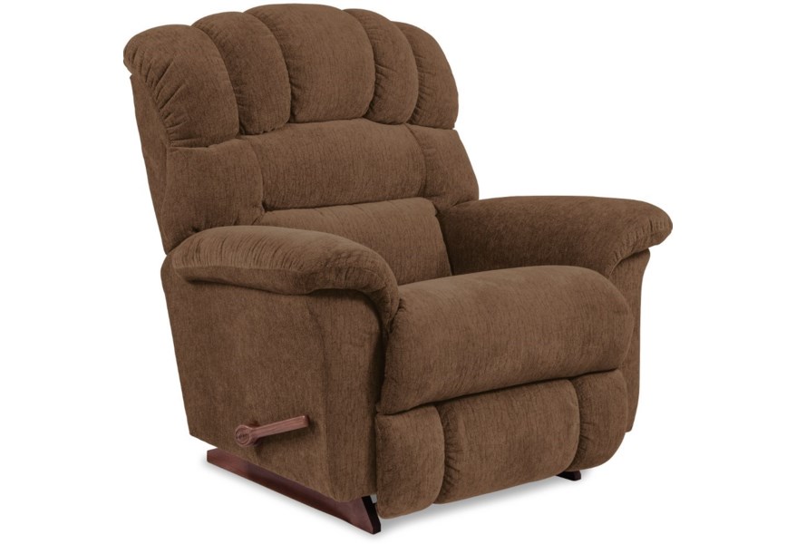 Randell Power Rocking Recliner w/ Headrest & Lumbar Recliners Customizable