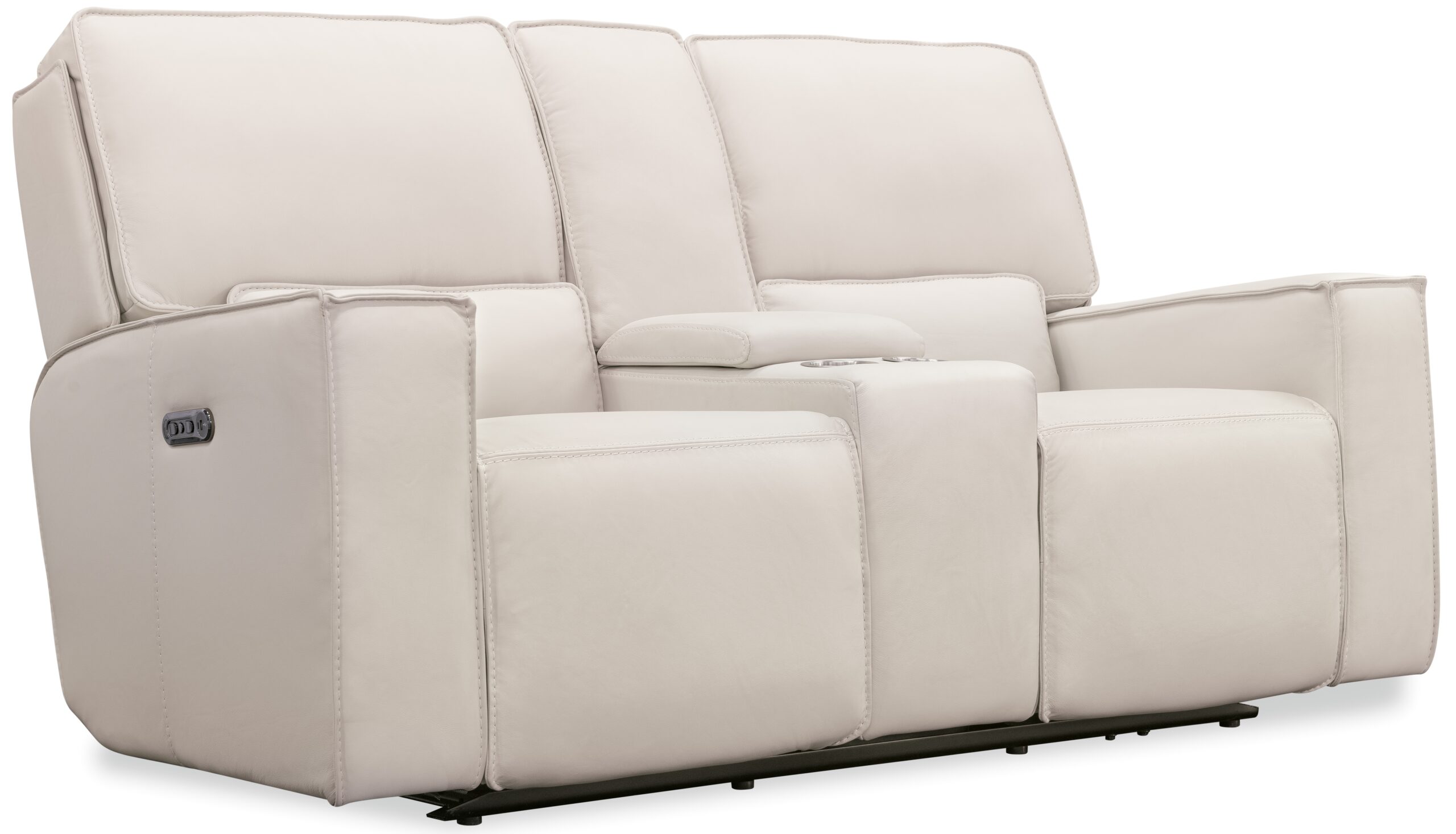 MS Living Room Miles Zero Gravity PWR Console Loveseat w/PWR Headrest