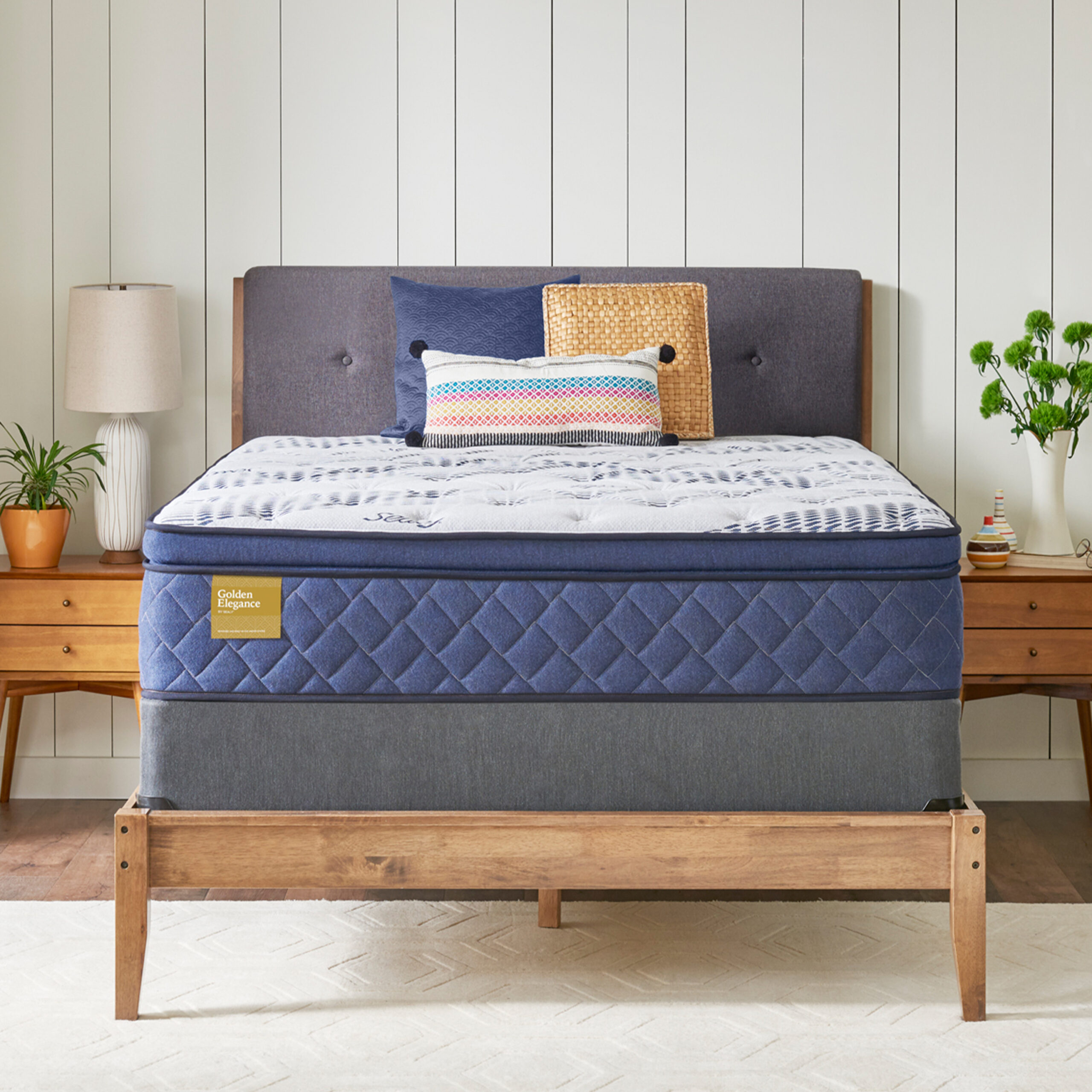 Gilded Breath Plush Euro Pillow Top