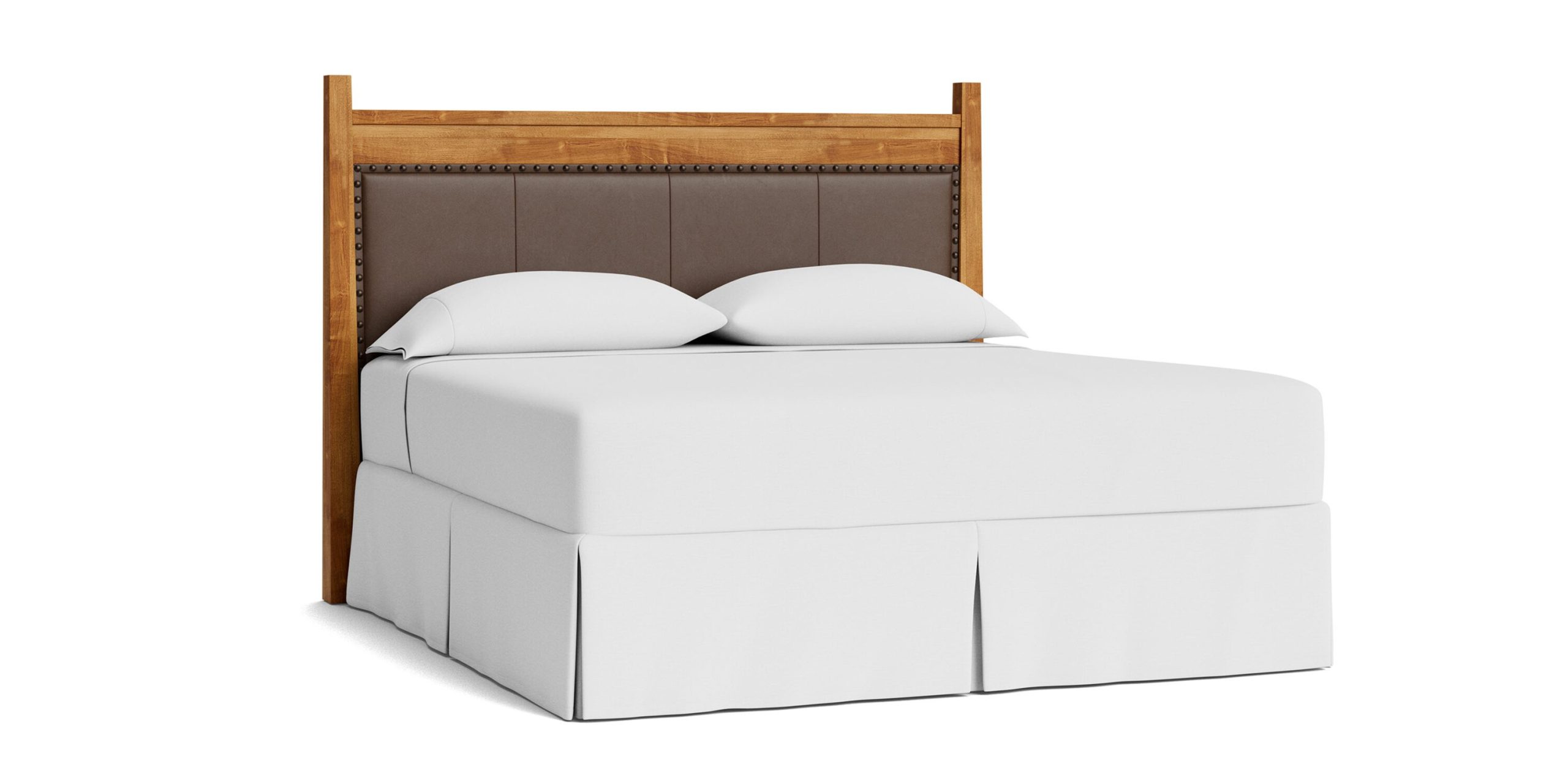 Heritage Leather Upholstered Bed