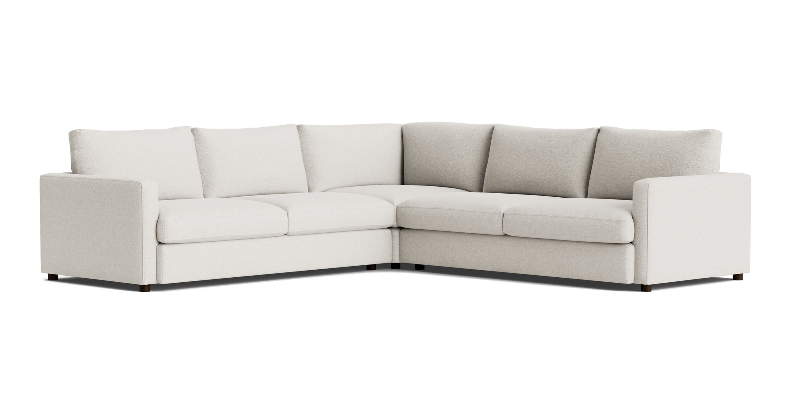 Allure Track Arm L-Shaped Sectional