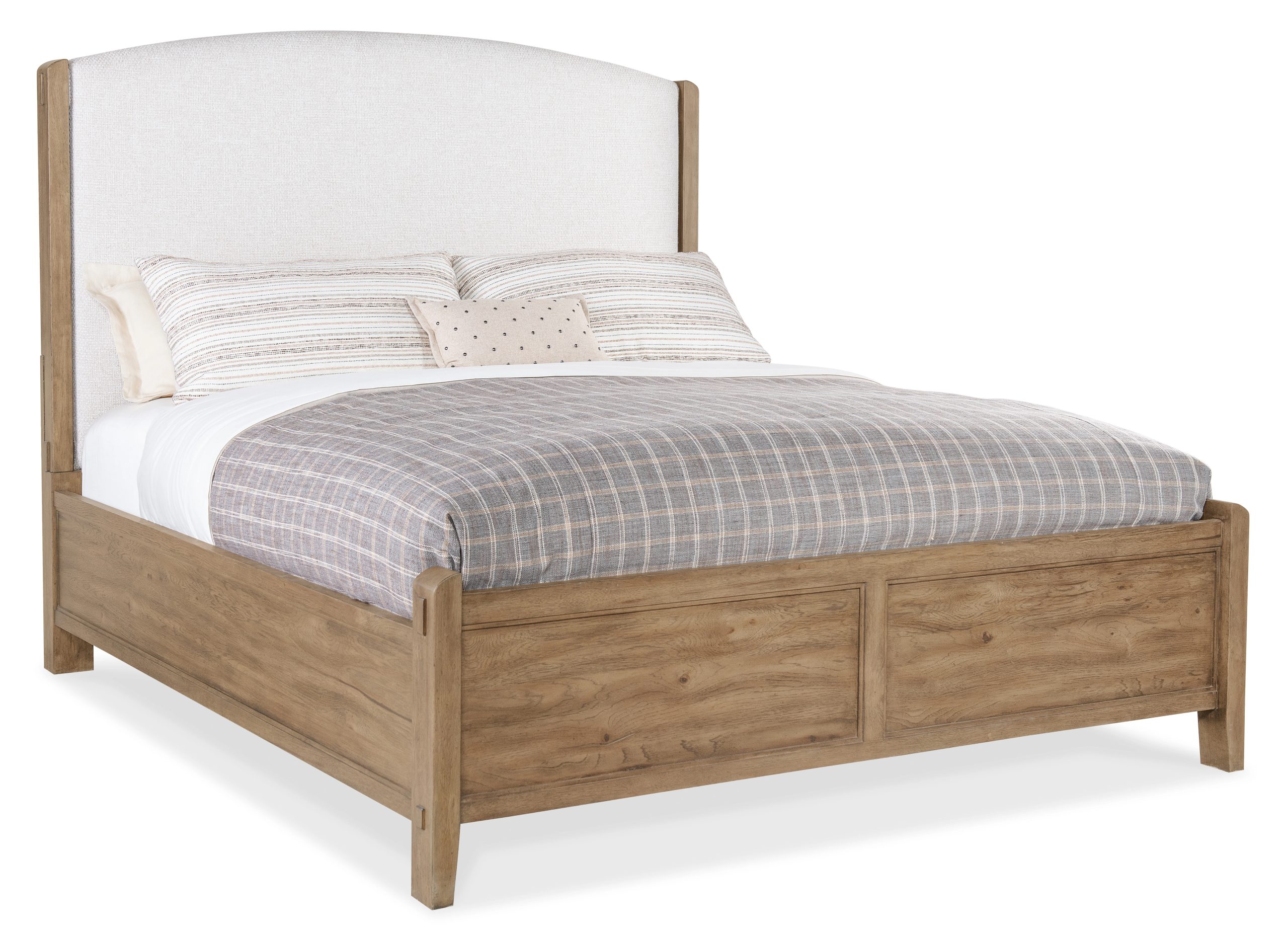 Vineyard Row Queen Upholstered Bed