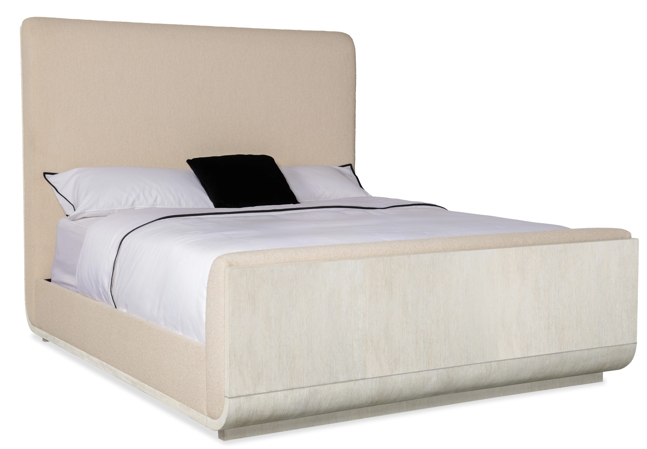 405e1ba08f9fc3d3f4d7cf56d9d69574 Modern Mood King Upholstered Panel Bed - Image 1