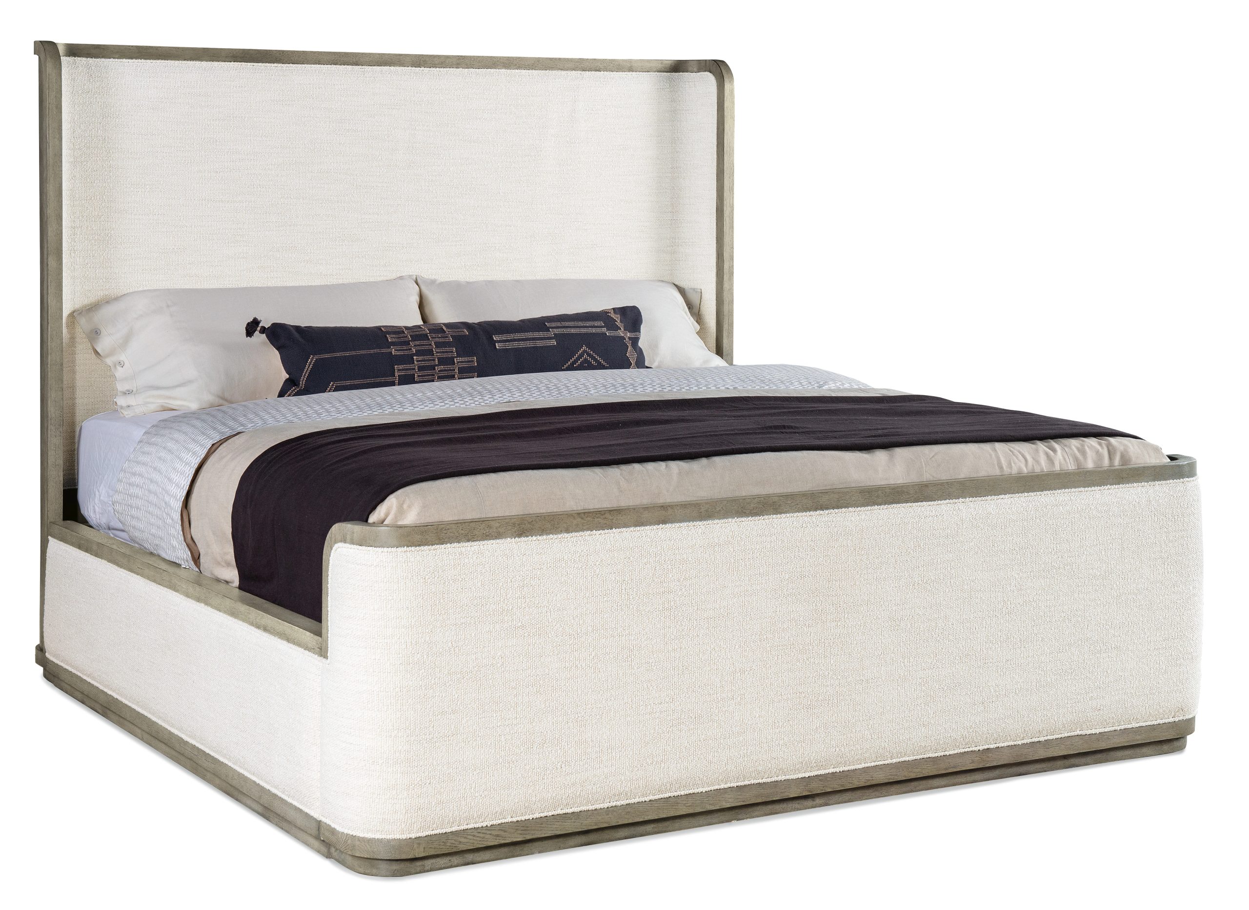 Linville Falls Boones Queen Upholstered Shelter Bed