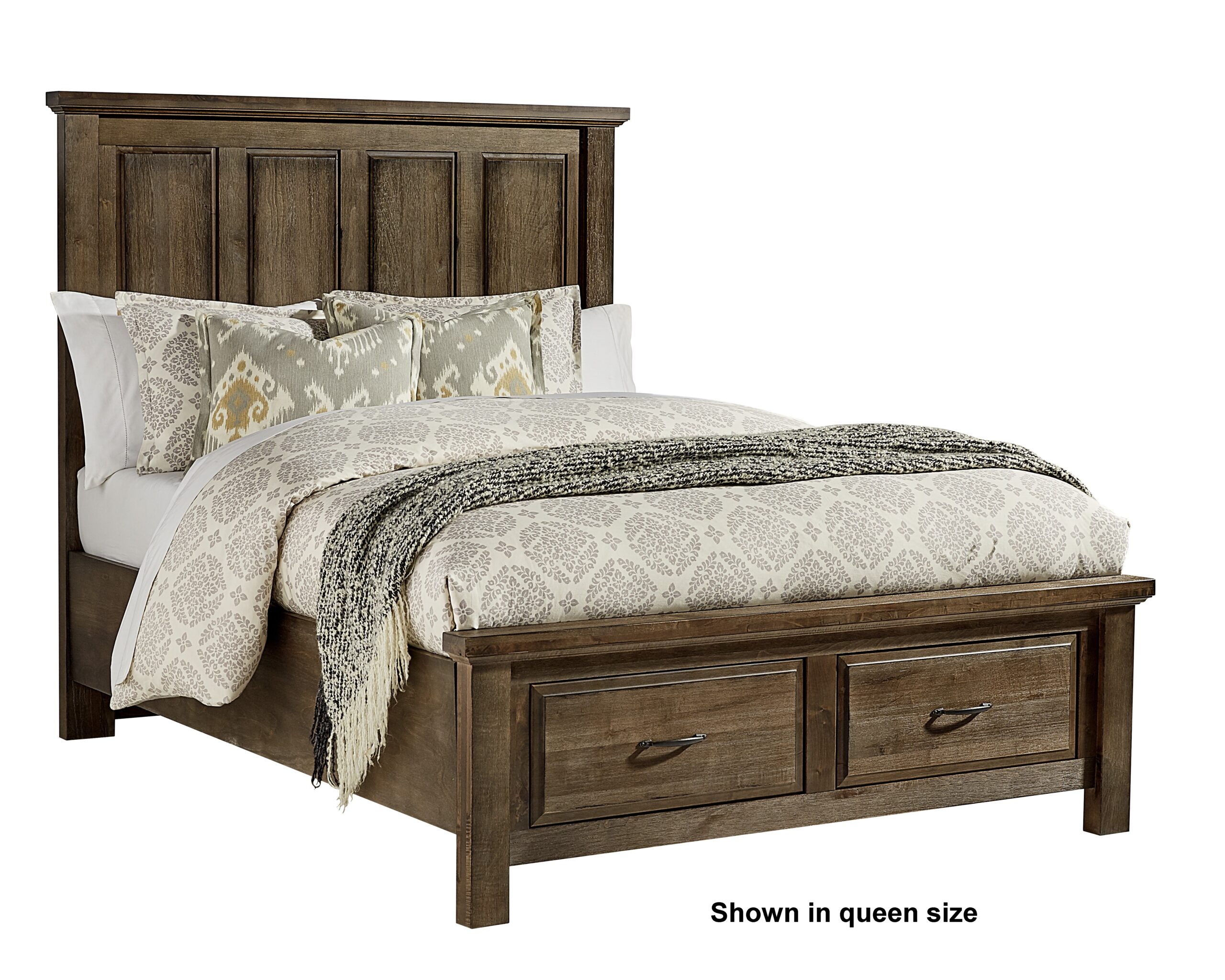 47f630ef87aacacd309d8c9424151736 Maple Road Mansion Bed With Storage Footboard - 117-559/050B/502/555T - Image 1