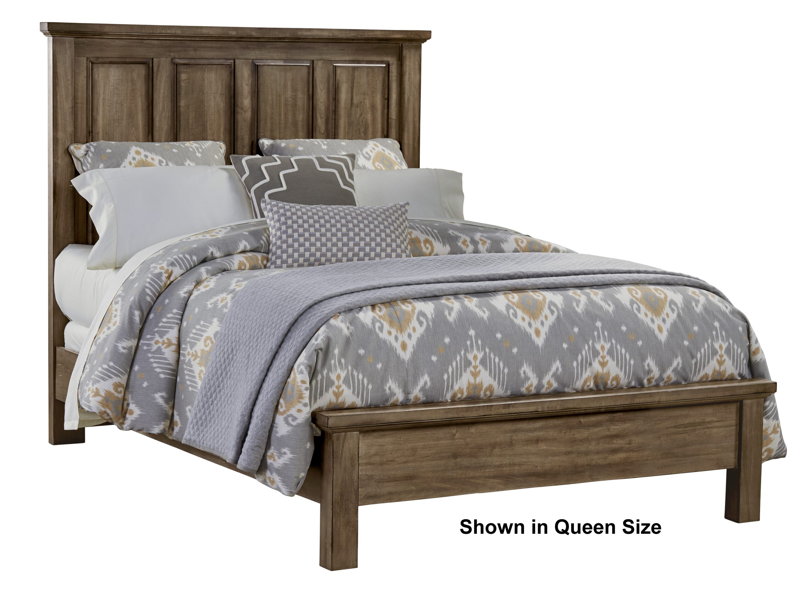 fd4e7ee1b2beb42cb0542c942114d7d7 Maple Road Mansion Bed With Low Profile Footboard - 117-559/955/722 - Image 1