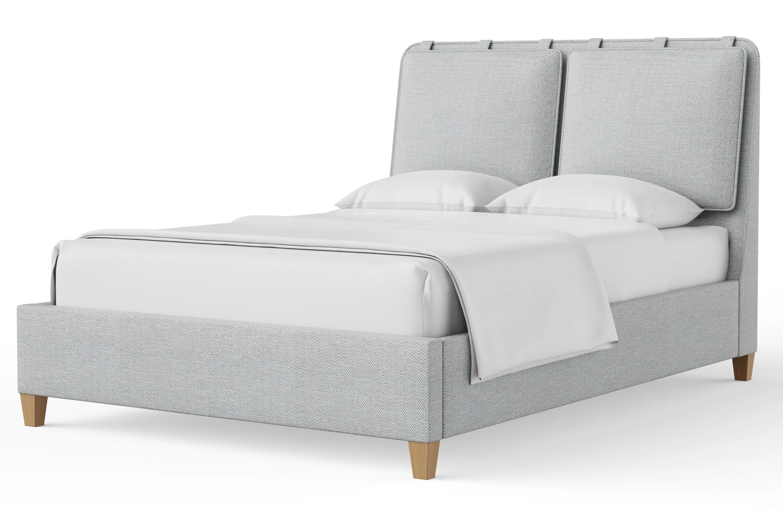 ee83cd5cc826456926bcb844e0409976 Nordhaven King Uph Bed-blue Mist - 853-661H-166H-822H-404 - Image 1