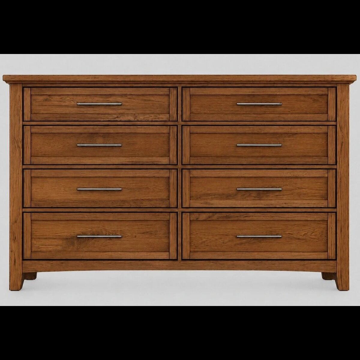 9589d423034c3686b83d40fb913f1a8a Jamestown Oak Triple Dresser - 8 Drwr - BB30-002 - Image 1